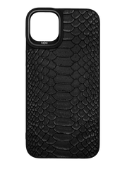 Чохол Kajsa Snake Pattern для iPhone 14 Plus/15 Plus black