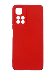 Силиконовый чехол Full Cover для Xiaomi Redmi Note 11 Pro+ red Full Camera без logo