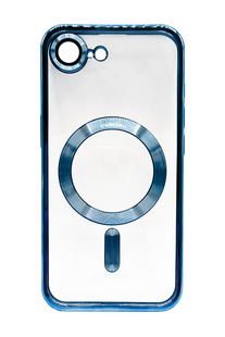 Чехол Metal Matte with MagSafe для iPhone 16e sierra blue Full Camera