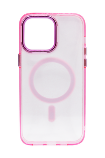Чохол TPU Iris with Magsafe для iPhone 14 Pro Max pink