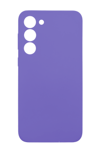 Силиконовый чехол Fibra для Samsung S23 light purple Full Camera