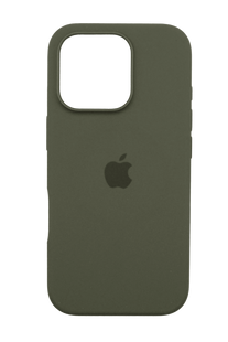 Силиконовый чехол with MagSafe для iPhone 16 Pro Max gray 1:1 Smart animation