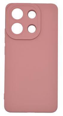 Силіконовий чохол SMTT для Xiaomi Redmi Note 13 4G pink sand Full Camera