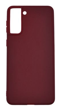 Силиконовый чехол Soft Feel для Samsung S21+/S30+ marsala Candy