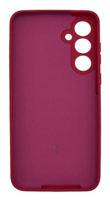 Силіконовий чохол Full Cover для Samsung A55 rose red Full Camera без logo