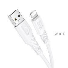 USB кабель Hoco X58 Lightning 2.4A 1m white