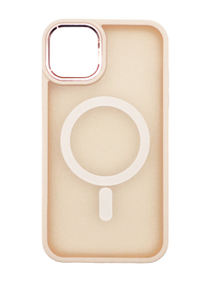 Чехол MATTE GUARD MagSafe для iPhone 11 pink sand