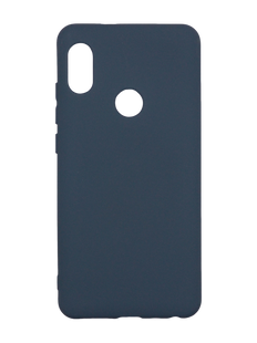 Силиконовый чехол Full Cover для Xiaomi Redmi Note 5/5 Pro midnight blue без logo