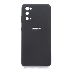 Силиконовый чехол Full Cover для Samsung S20/S11E black