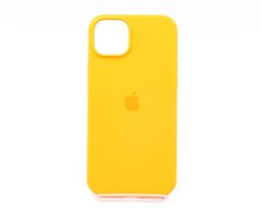 Силіконовий чохол Full Cover для iPhone 15 Plus kumquat