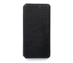 Чохол-книжка шкіра для Samsung A12/M12 black Getman Cubic PU
