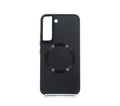 TPU чохол Bonbon Metal Style with MagSafe для Samsung S22 black