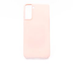 Силиконовый чехол Molan Cano Smooth для Samsung S21+ pink