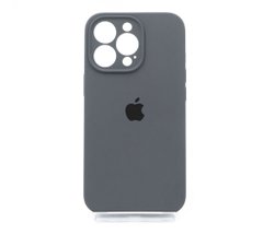 Силіконовий чохол Full Cover для iPhone 13 Pro pebble Full Camera