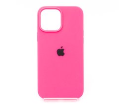 Силіконовий чохол Full Cover для iPhone 13 Pro Max hot pink