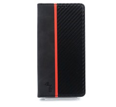 Чохол книжка Carbon для Xiaomi Redmi Note 10/Note 10S black (4you)