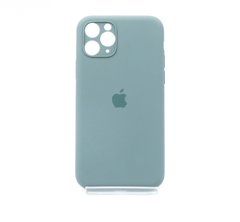 Силіконовий чохол Full Cover для iPhone 11 Pro grey green (pine green) Fulll Camera