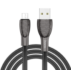 USB кабель HOCO U52 Bright Micro2.4A 1,2m black