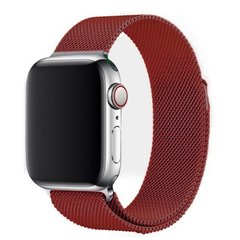 Ремінець Apple Watch Milanese loop 42mm/44mm red (Box)
