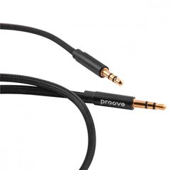 AUX кабель Proove Weft 1m black