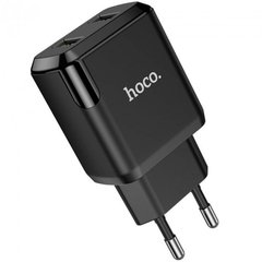 Сетевое зарядное устройство 2 USB HOCO N7 Speedy black 2.1A