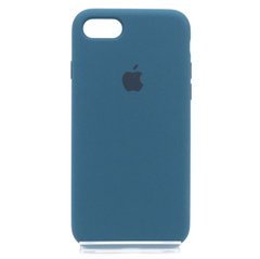 Силиконовый чехол Full Cover для iPhone 7/8/SE cosmos blue