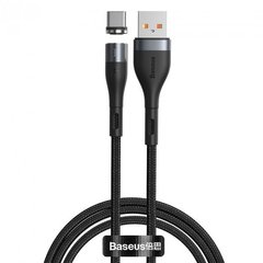 USB кабель Baseus Zink Magnetic Type-C 3A 1m CATXC-MG1 grey black