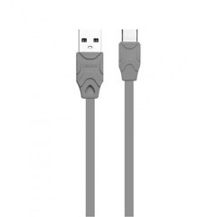 USB кабель Celebrat CB-02 FC 2.4A/1m Type-C gray