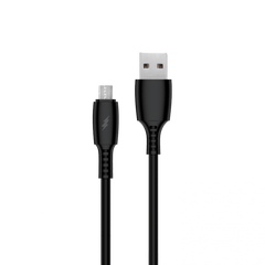 USB кабель Walker C308 Micro 2.4A 1m black