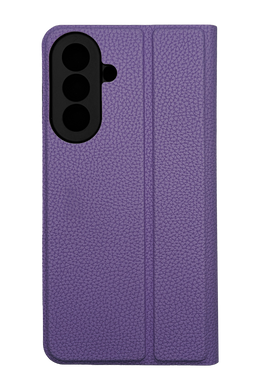 Чохол книжка FIBRA (рельєф) для Samsung A57 purple Full Camera
