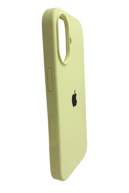 Силіконовий чохол Full Cover для iPhone 17 mellow yellow