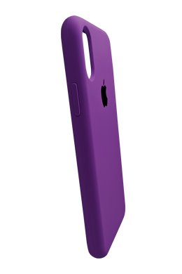 Силіконовий чохол Full Cover для iPhone XS Max purple