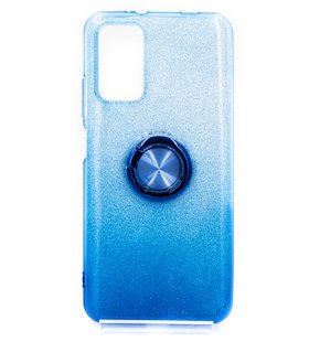 Силіконовий чохол SP Shine для Xiaomi Redmi Note 9/Redmi 9T/Poco M3 4G blue ring for magnet