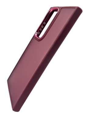 Чохол TPU Space II Color Matte для Samsung S23 Ultra bordo