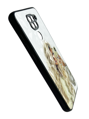 TPU+PC чохол Prisma Ladies для Xiaomi Redmi Note 9/Redmi 10X girl with phone Full Camera