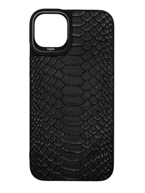 Чохол Kajsa Snake Pattern для iPhone 14 Plus/15 Plus black