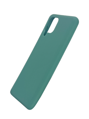 Силіконовий чохол Full Cover для Samsung A22 4G/M32 4G dark green без logo