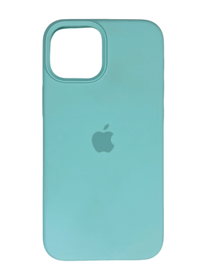 Силіконовий чохол Full Cover для iPhone 13 mini azure