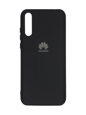 Силіконовий чохол Full Cover для Huawei Y8p 2020 black Protective my color