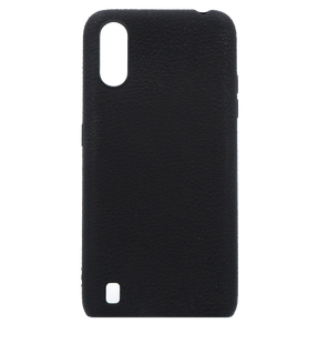 Накладка кожа Epic Vivi для Samsung A01 black