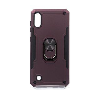 Чохол Serge Ring for Magnet для Samsung A10/M10 marsala протиударний з магнітним тримачем