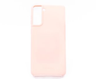 Силиконовый чехол Molan Cano Smooth для Samsung S21+ pink