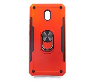 Чехол Serge Ring for Magnet для Xiaomi Redmi 8A red противоударный с магнит держателем