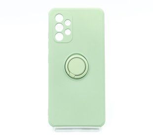 Чохол (TPU) Candy Ring для Samsung A32 4G green Full Camera