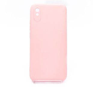 Силиконовый чехол Full Cover для Xiaomi Redmi 9 peach без logo Full Camera