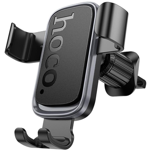 Автодержатель Hoco H80 Vista gravity (air outlet) black/grey