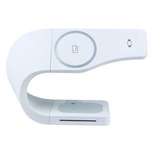 Беспроводное зарядное устройство MagSafe 178 3in1 3.0 white