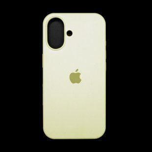 Силіконовий чохол Full Cover для iPhone 16 antique white