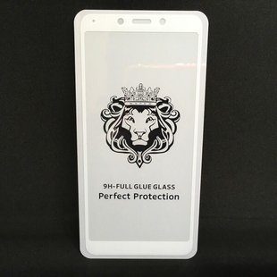 Защитное 2.5D стекло FullGlue Lion для Xiaomi Mi A1 white OneOpt