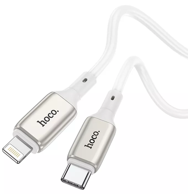 USB кабель Hoco X66 Howdy 20WType-C to Lightning 1m white